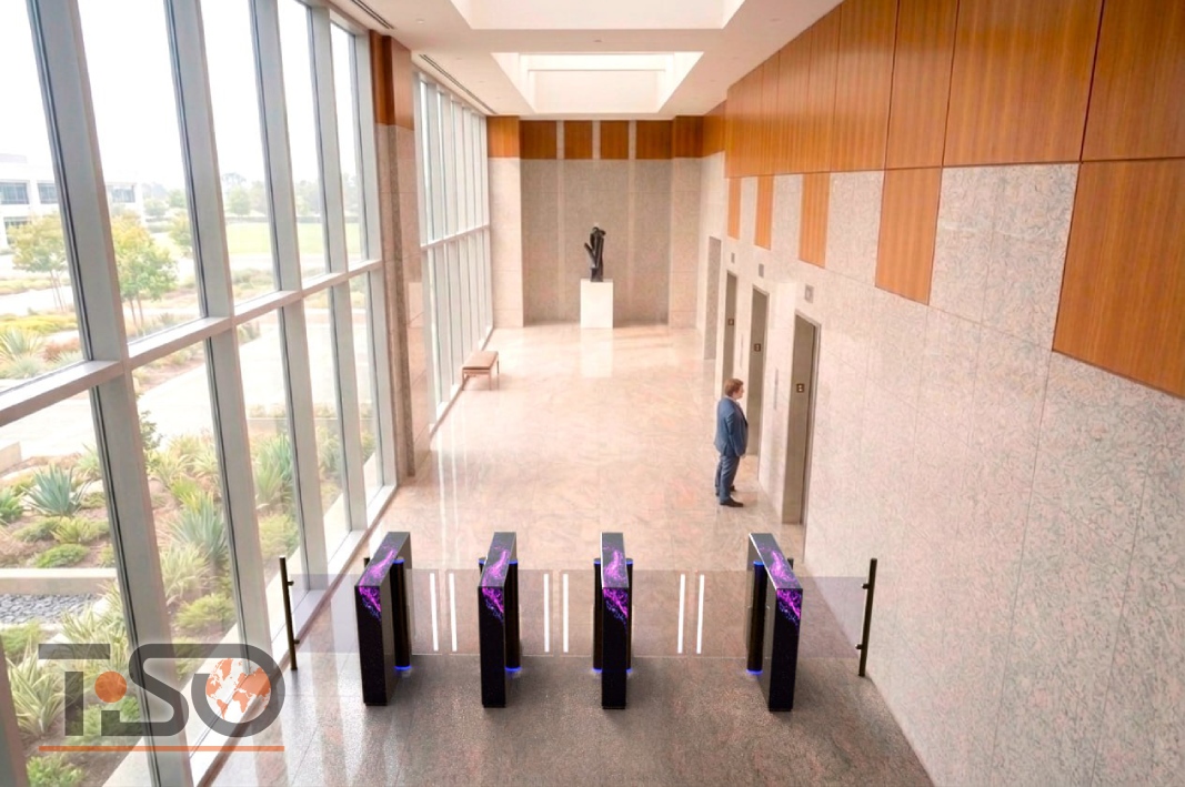 Automatic bollards and Centurion-M at Border area