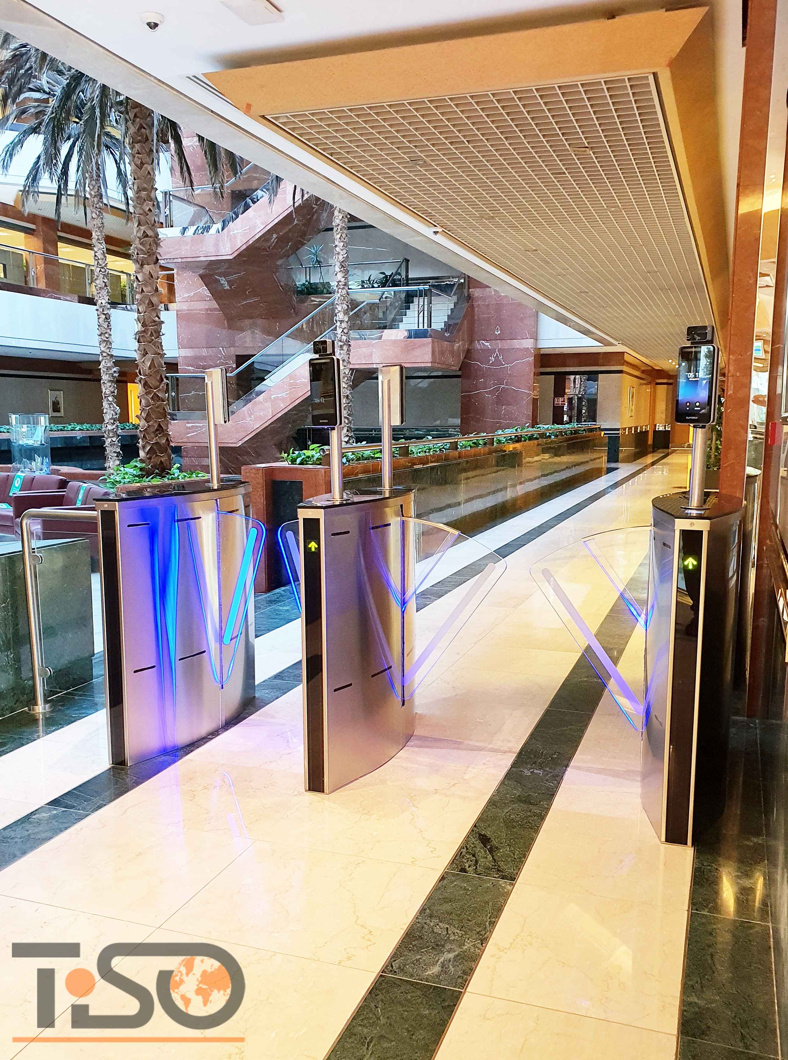 Sebesség gate Speedblade 500-900, Emarat központja, Dubai, Egyesült Arab Emírségek