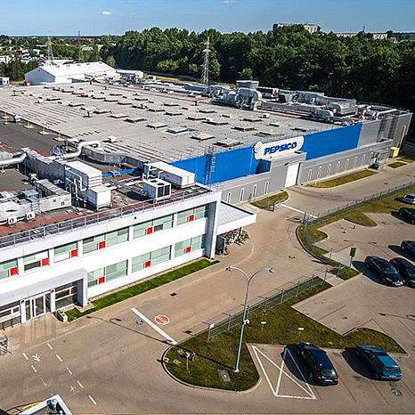 Fábrica da Pepsico na Polônia